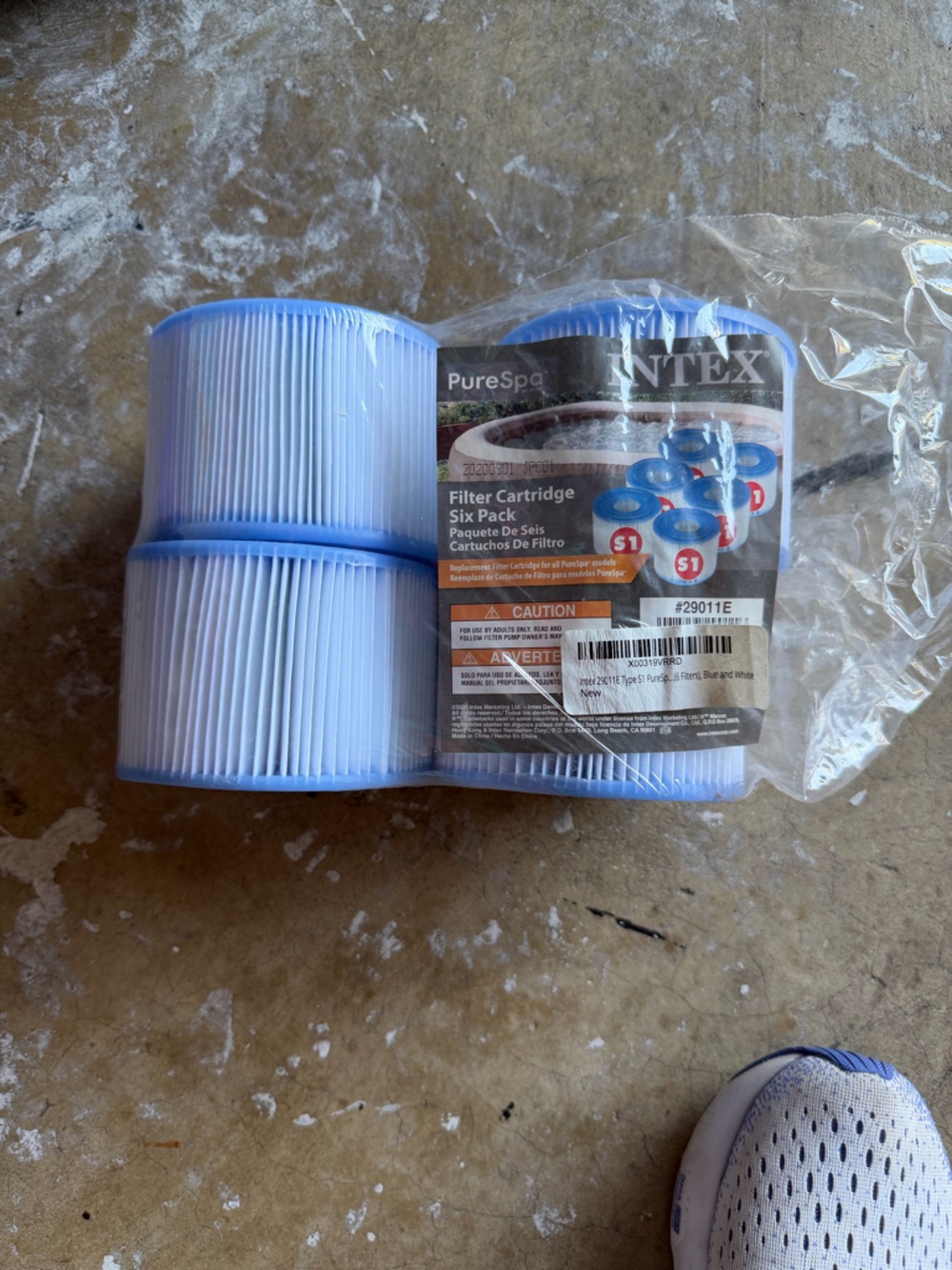 Index Blue Replacement Filter Cartridge - Pack of 4